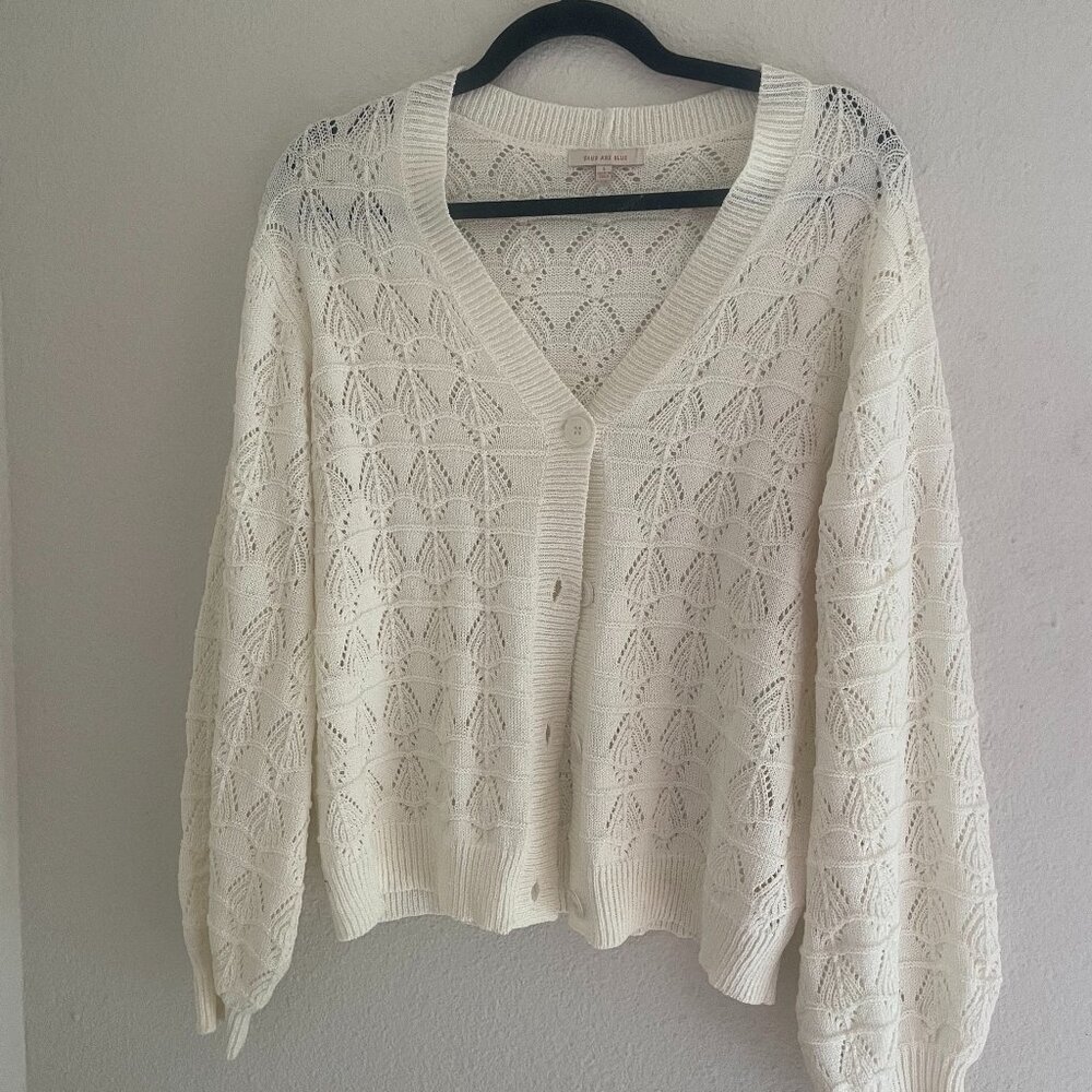 Skies Are Blue Crochet Cardian